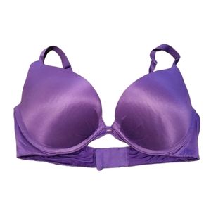 Victoria's Secret Padded Push Up Plunge Bra - Purple